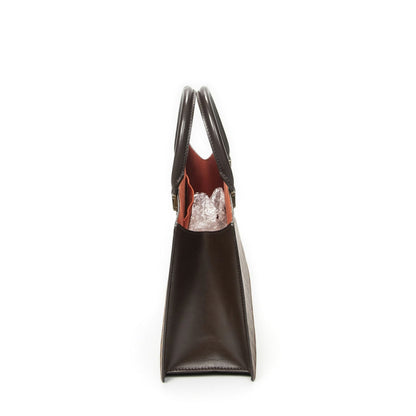 Louis Vuitton Sac Triangle Brown Damier Ebene Handbag — view 3