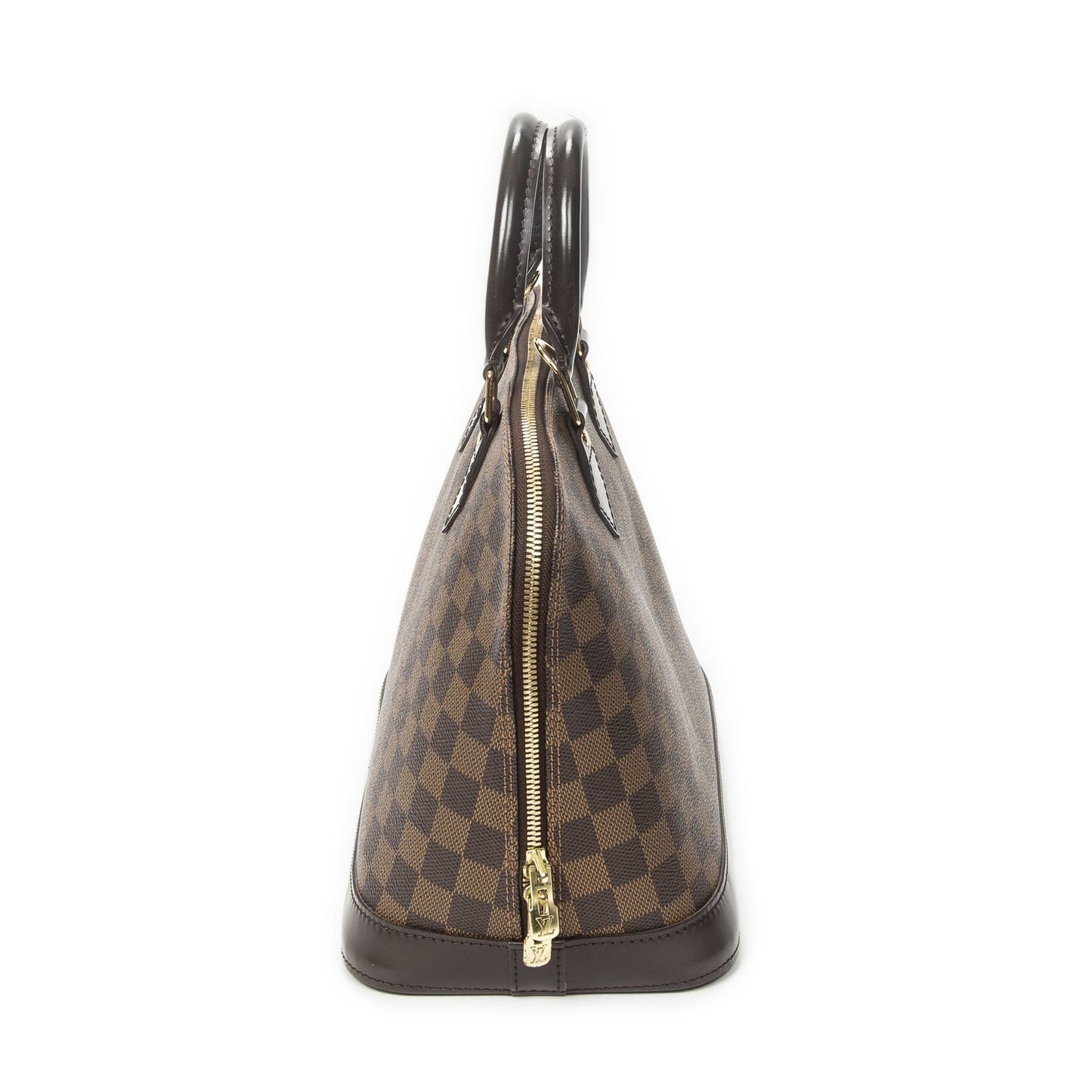 Louis Vuitton Alma Brown Damier Ebene Handbag — view 4