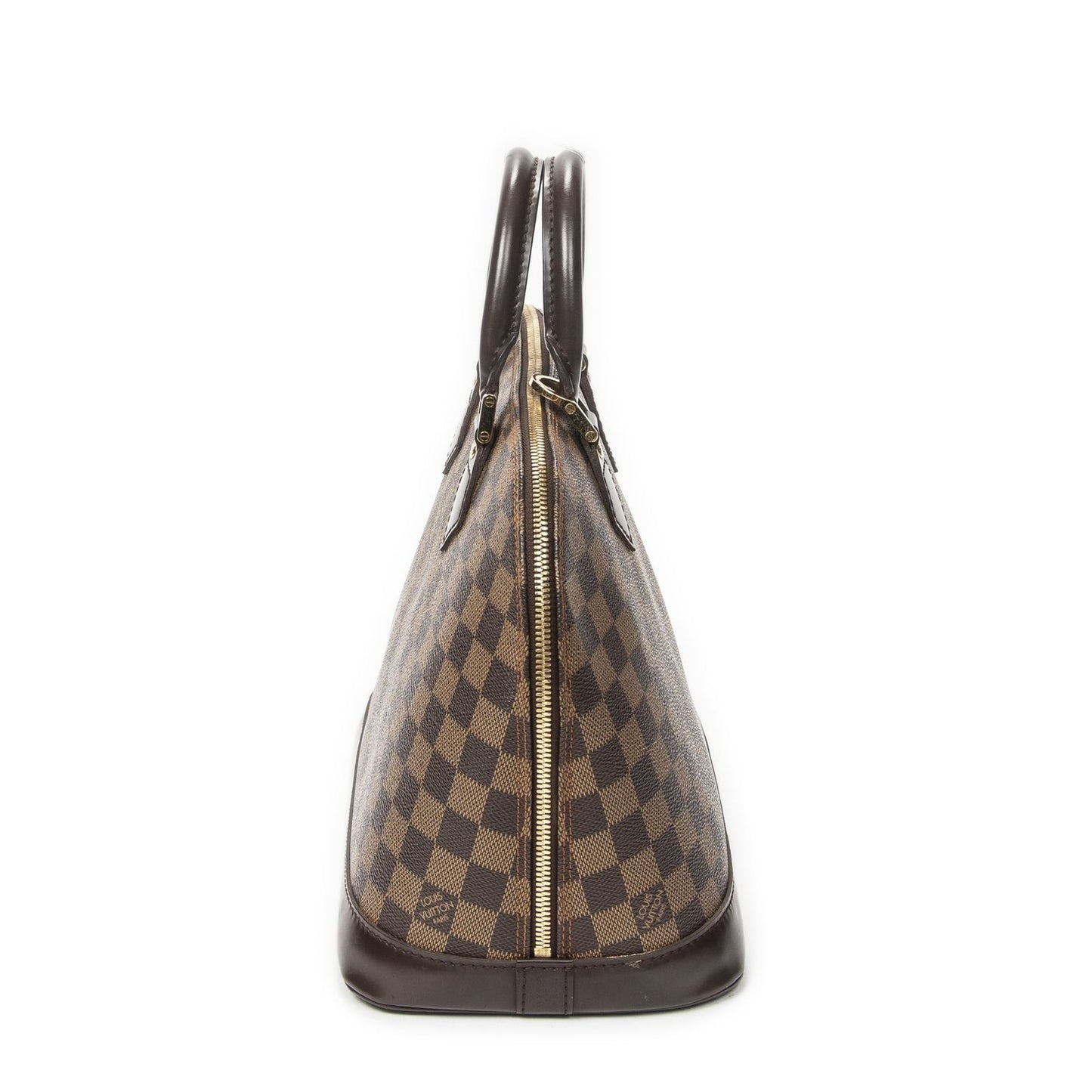 Louis Vuitton Alma Brown Damier Ebene Handbag — view 4