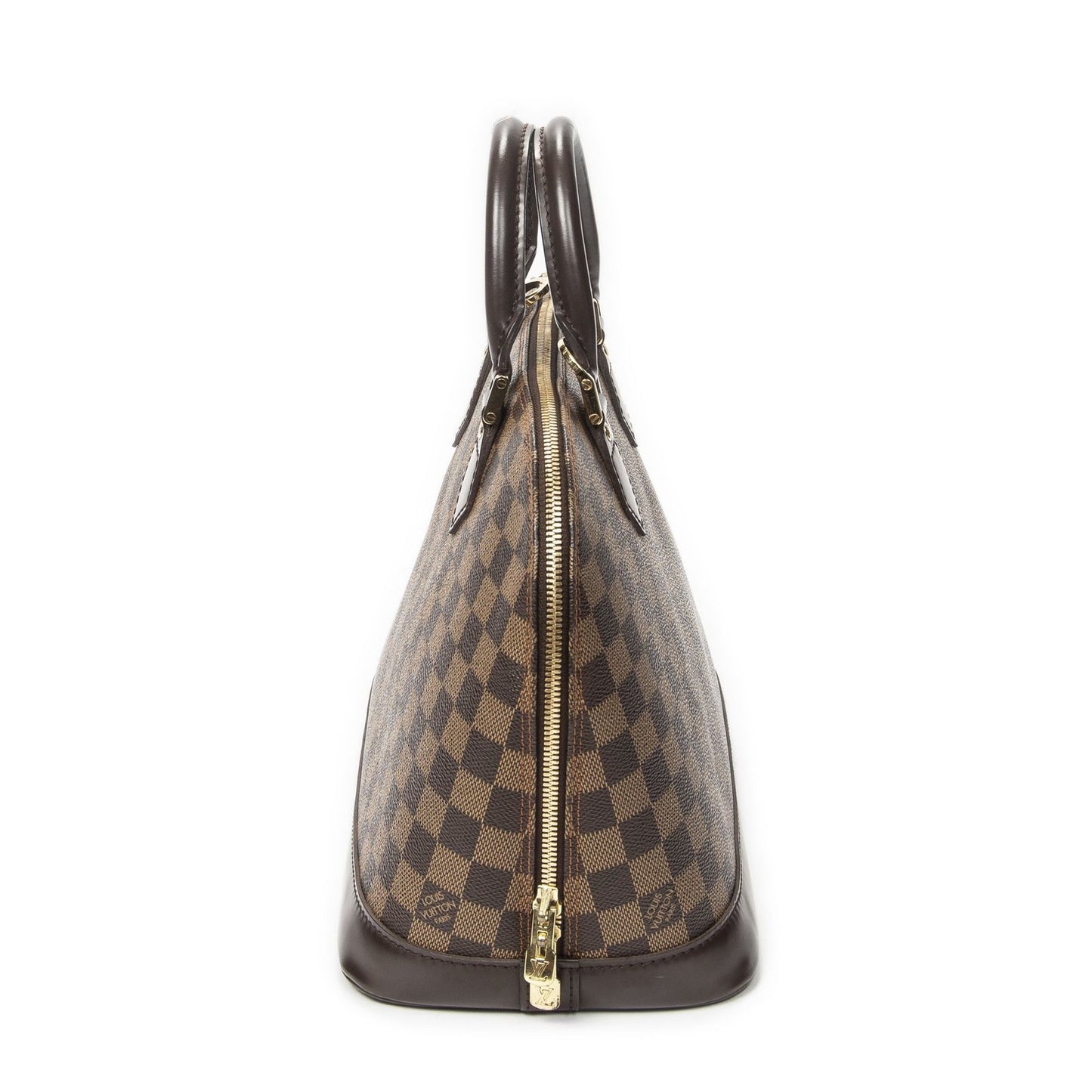 Louis Vuitton Alma Brown Damier Ebene Handbag — view 3