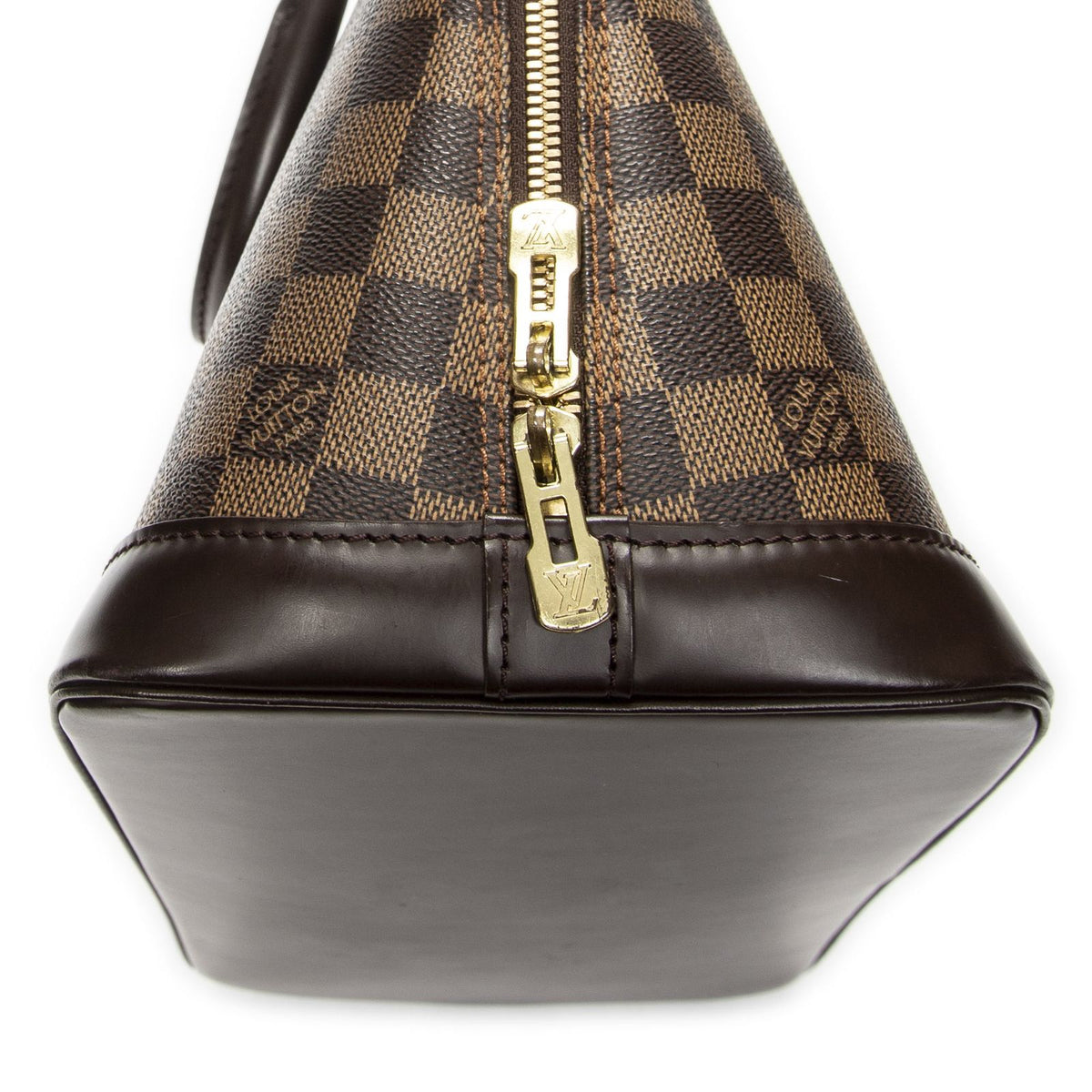 Louis Vuitton Alma Brown Damier Ebene Handbag — view 7