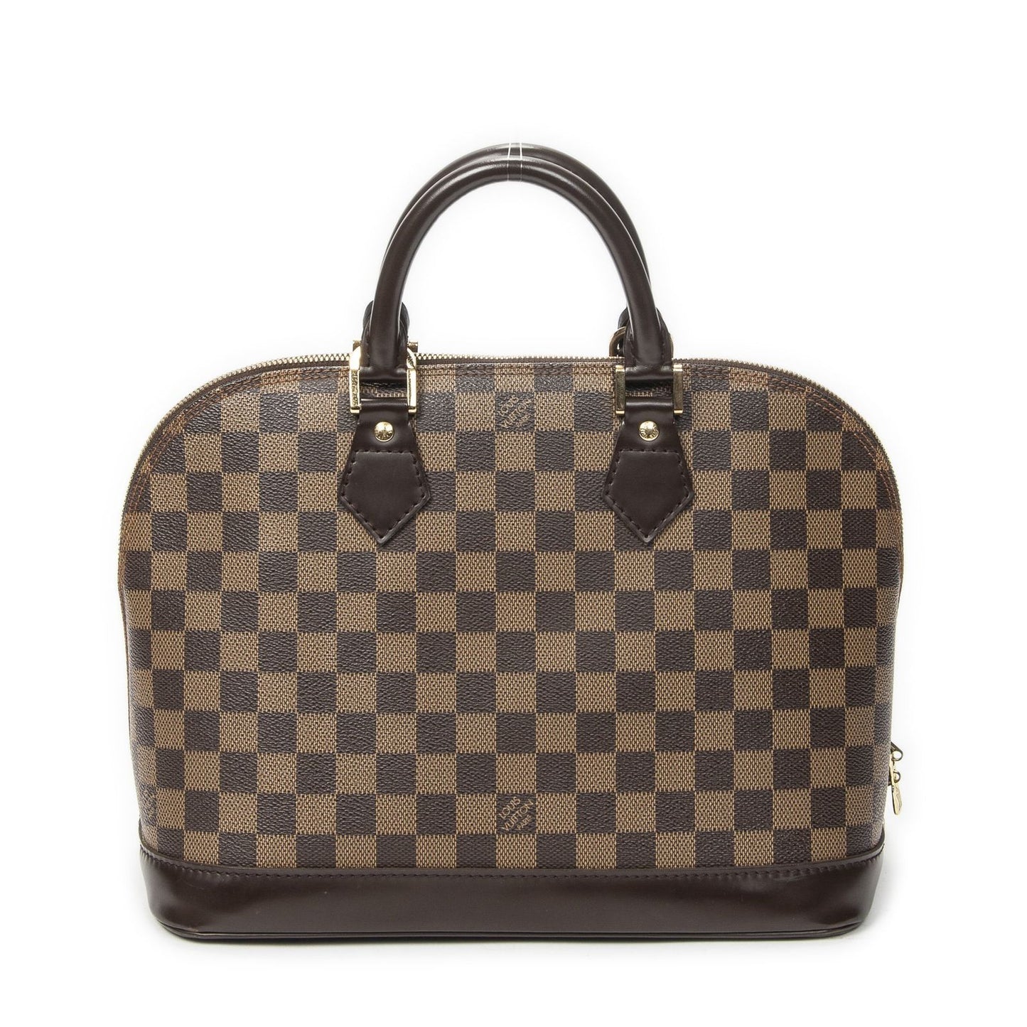 Louis Vuitton Alma Brown Damier Ebene Handbag