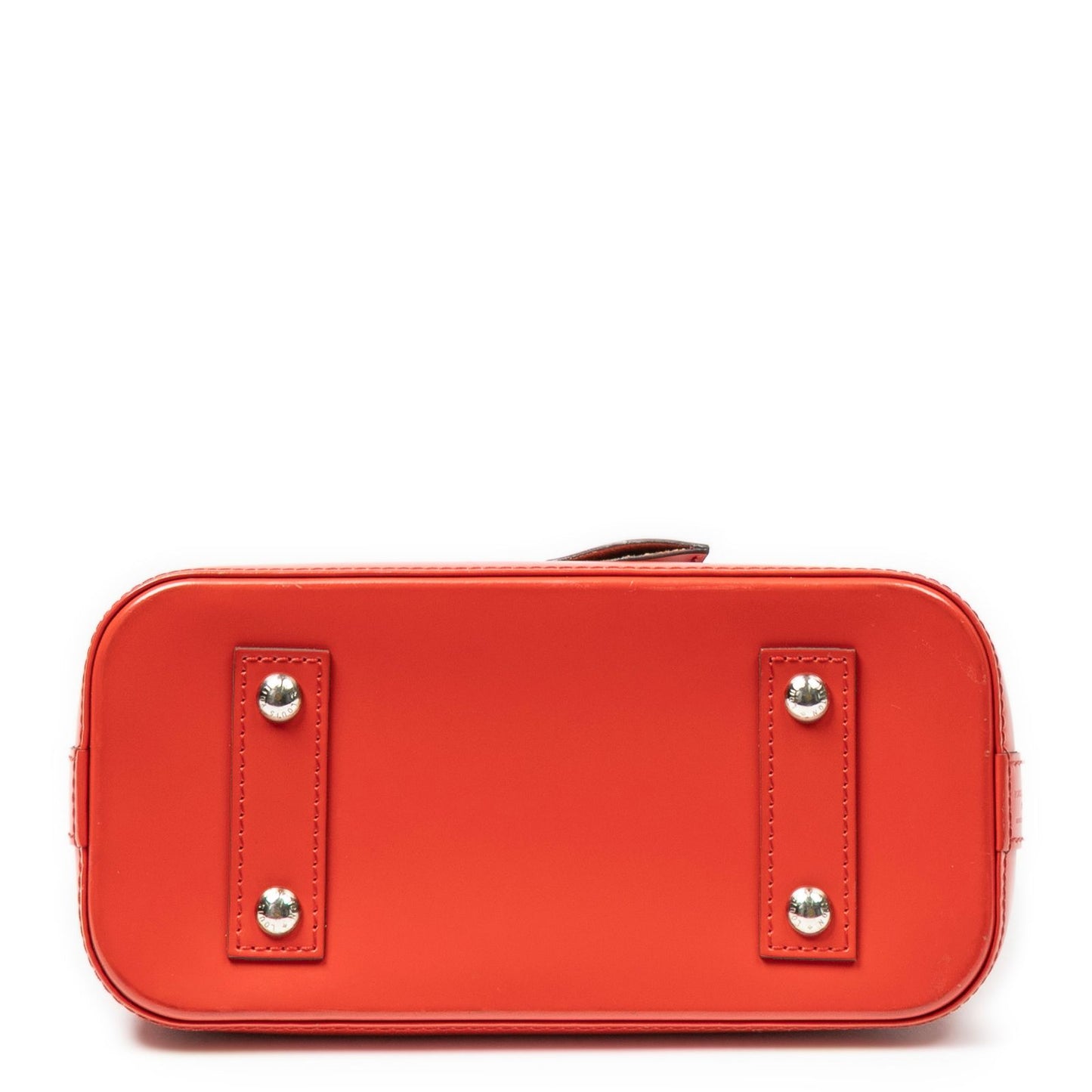 Louis Vuitton Alma Red Epi Handbag — view 6