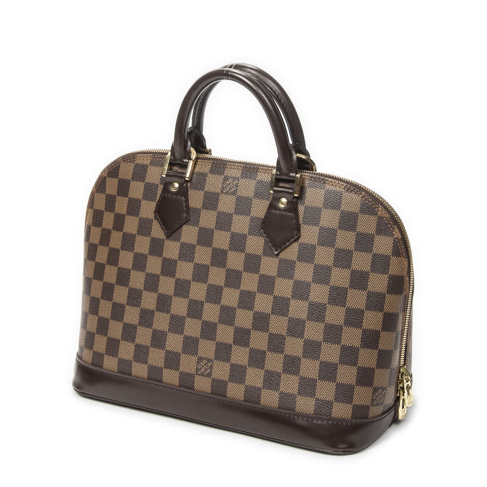 Louis Vuitton Alma Brown Damier Ebene Handbag — view 2