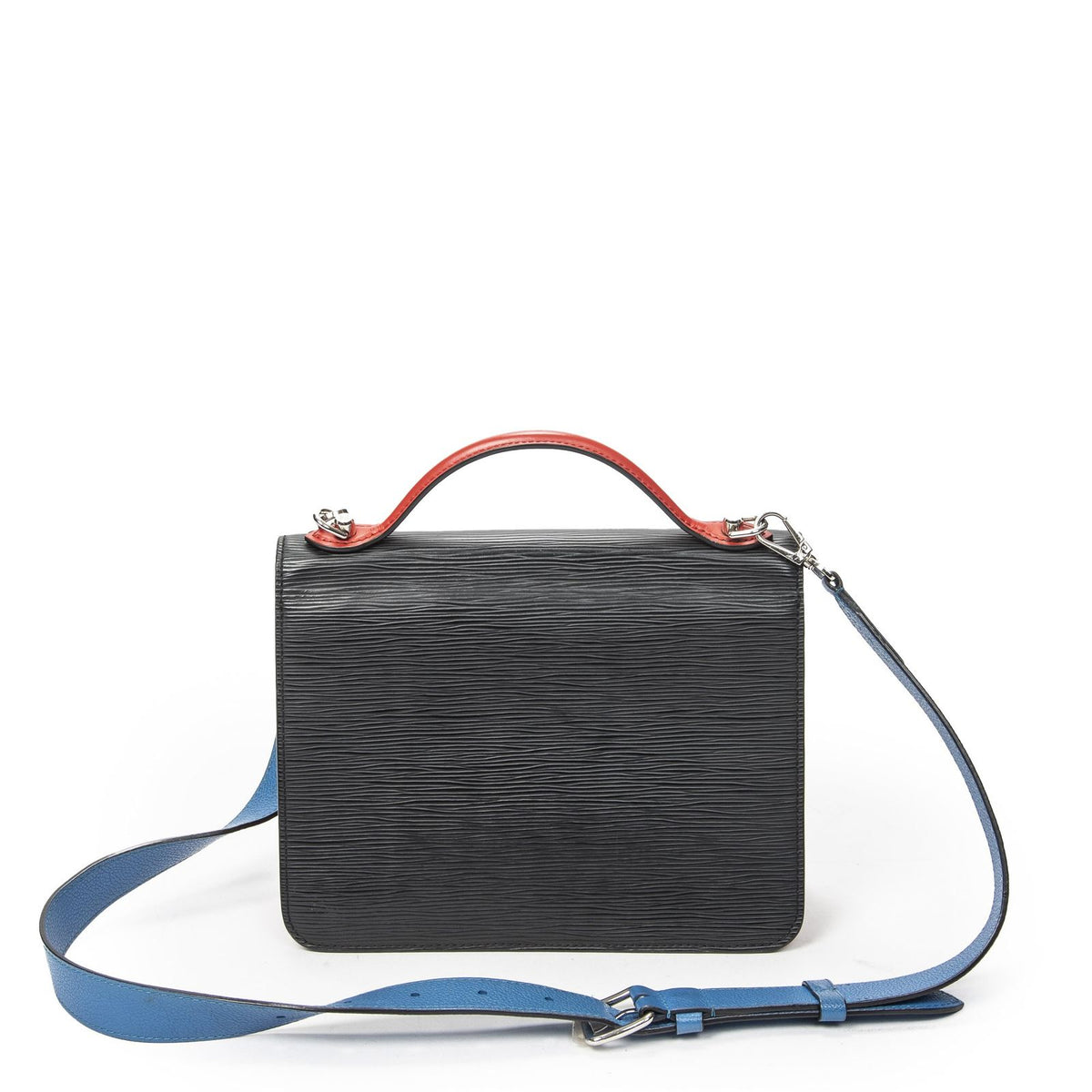 Louis Vuitton Neo Monceau Bag Black Epi — view 5