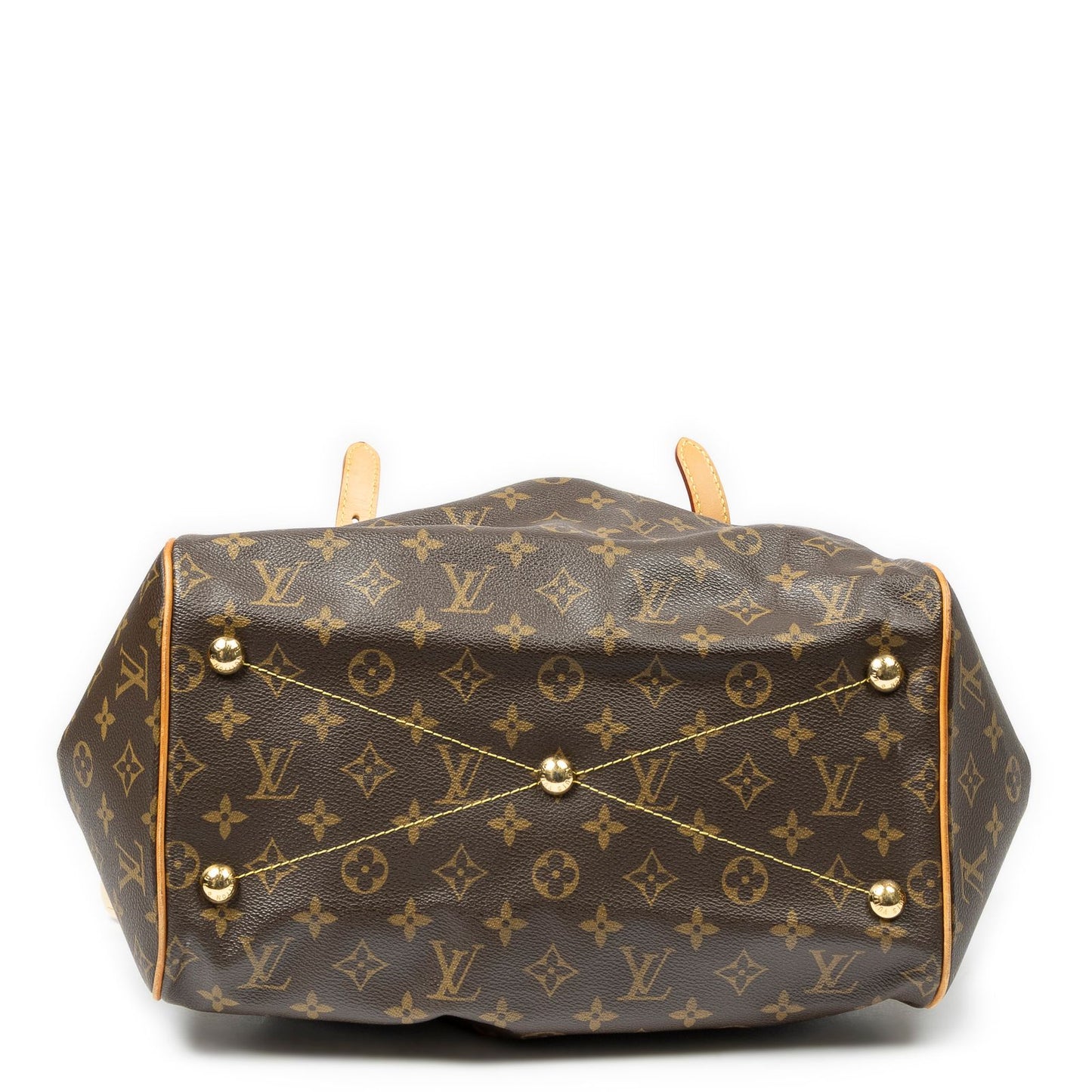 Louis Vuitton Tivoli Brown Monogram Canvas Handbag — view 6