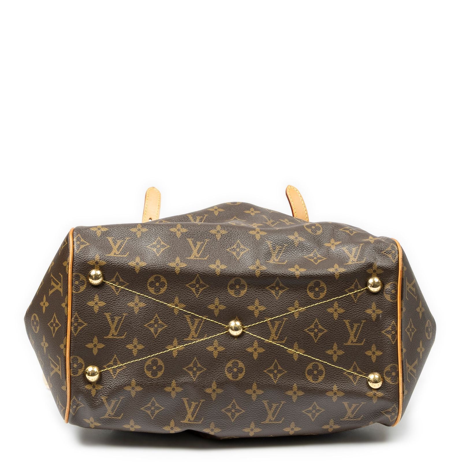 Louis Vuitton Tivoli Brown Monogram Canvas Handbag — view 6