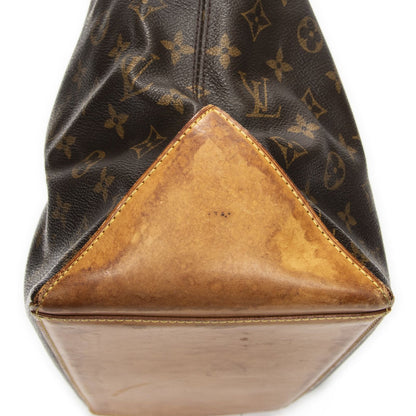 Louis Vuitton Cabas Mezzo Brown Monogram Canvas Tote — view 8