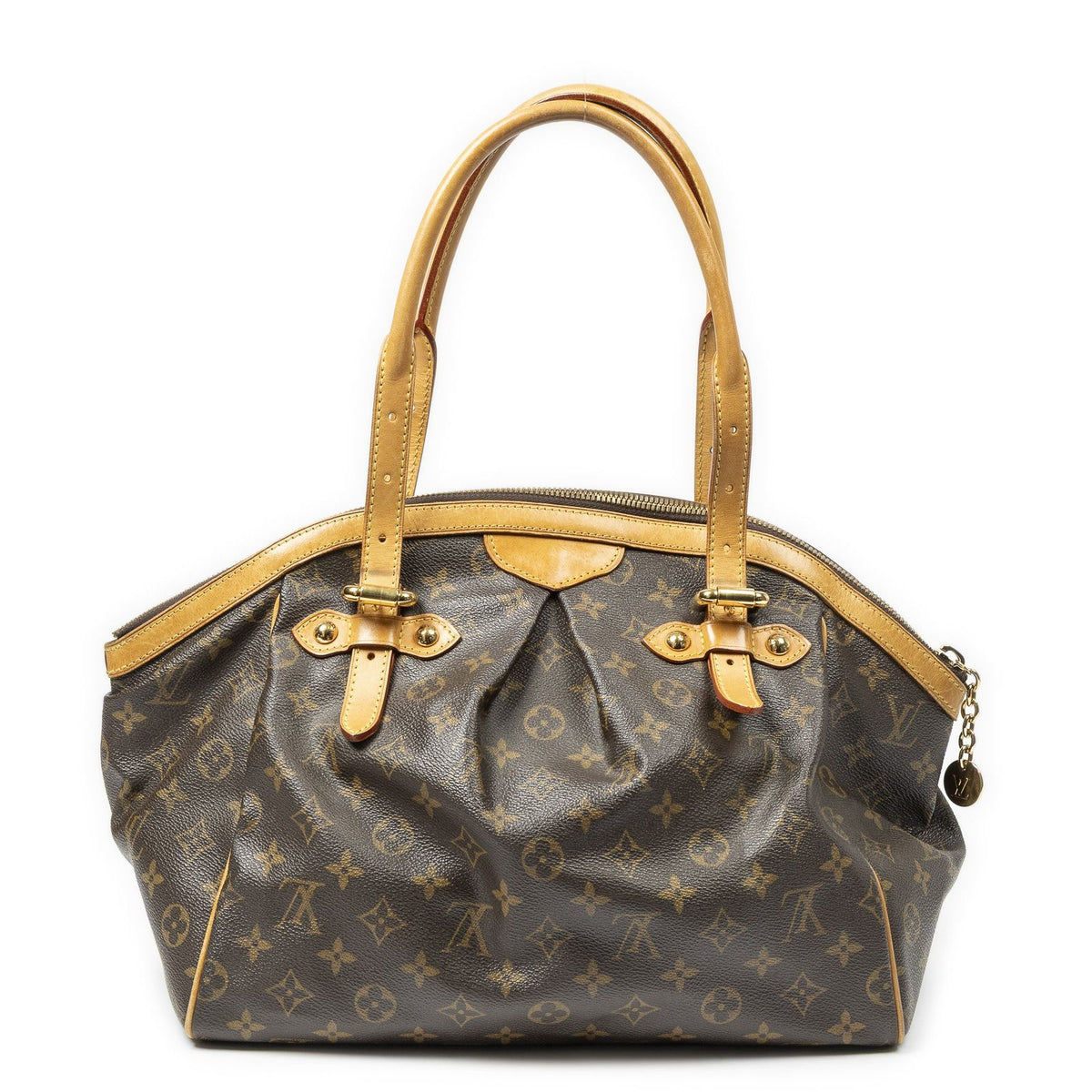 Louis Vuitton Tivoli Brown Monogram Canvas Handbag — view 5