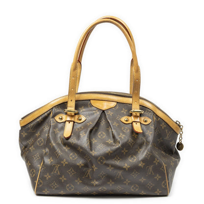 Louis Vuitton Tivoli Brown Monogram Canvas Handbag — view 5