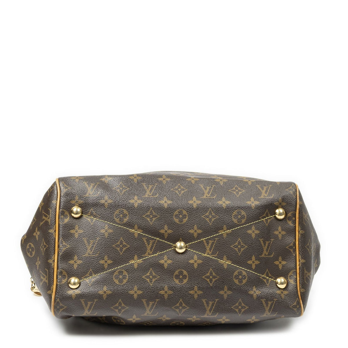 Louis Vuitton Tivoli Brown Monogram Canvas Handbag — view 6