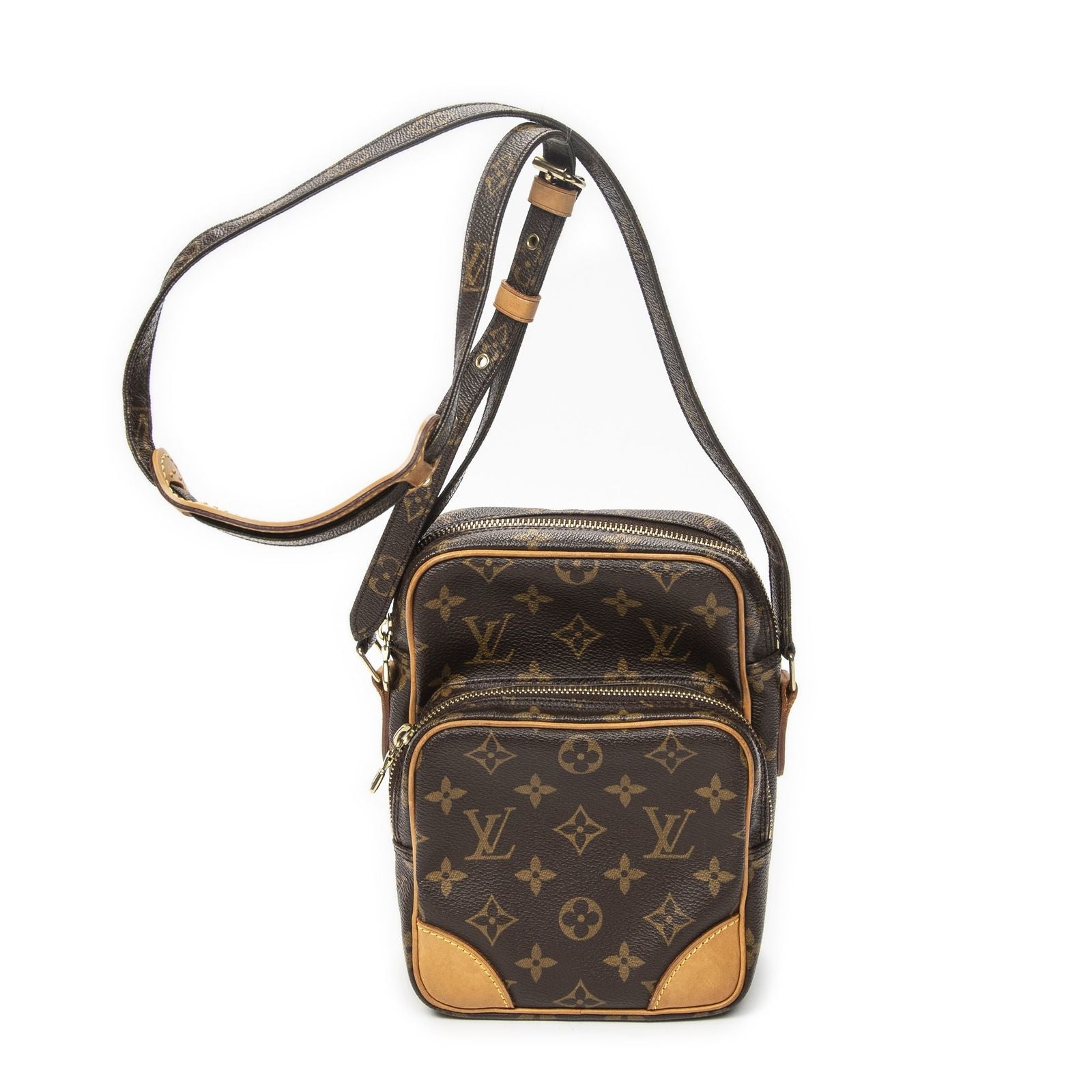 Louis Vuitton Amazon Brown Monogram Canvas Crossbody