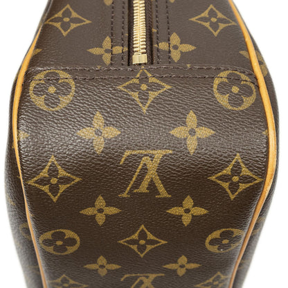 Louis Vuitton Brown Monogram Canvas Handbag — view 7
