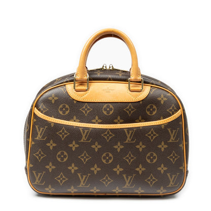 Louis Vuitton Brown Monogram Canvas Handbag