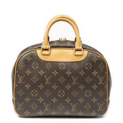 Louis Vuitton Brown Monogram Canvas Handbag — view 5