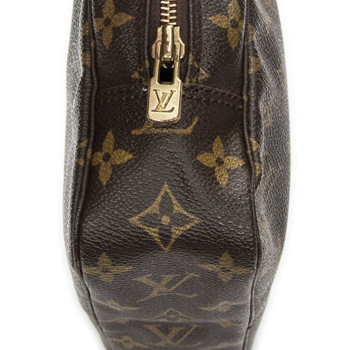 Louis Vuitton Toiletry Pouch Brown Monogram Canvas — view 8