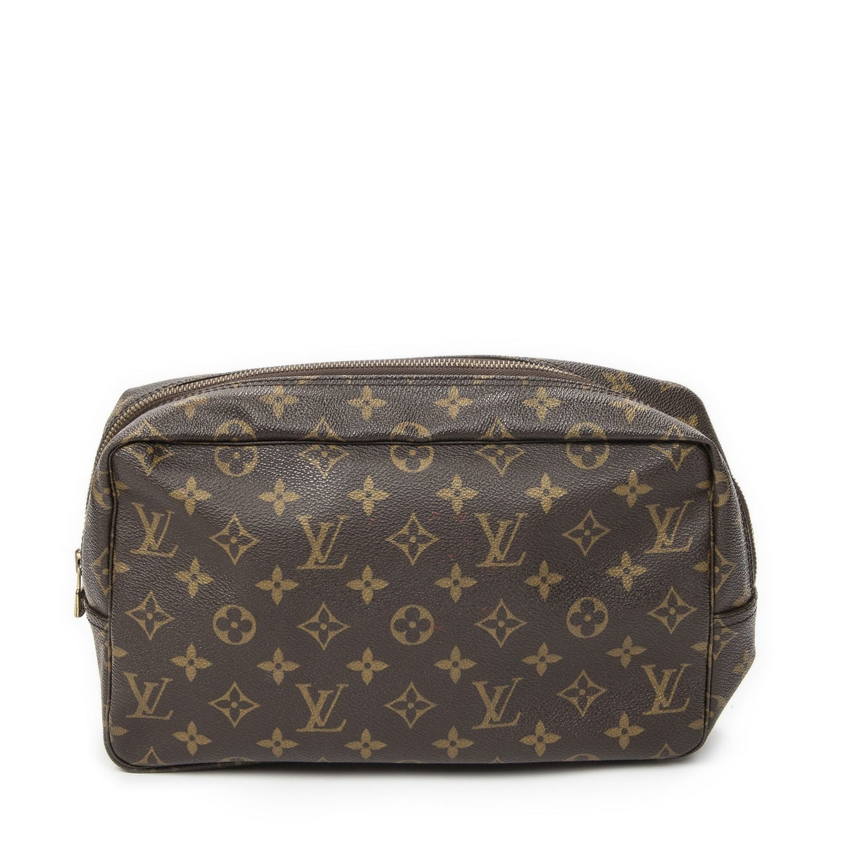 Louis Vuitton Toiletry Pouch Brown Monogram Canvas