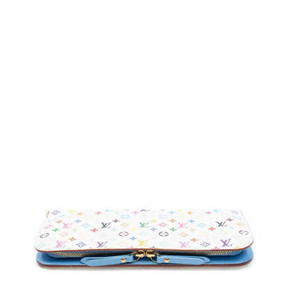 Louis Vuitton Portefeuille Insolite White Blue Multicolor Monogram Wallet — view 3