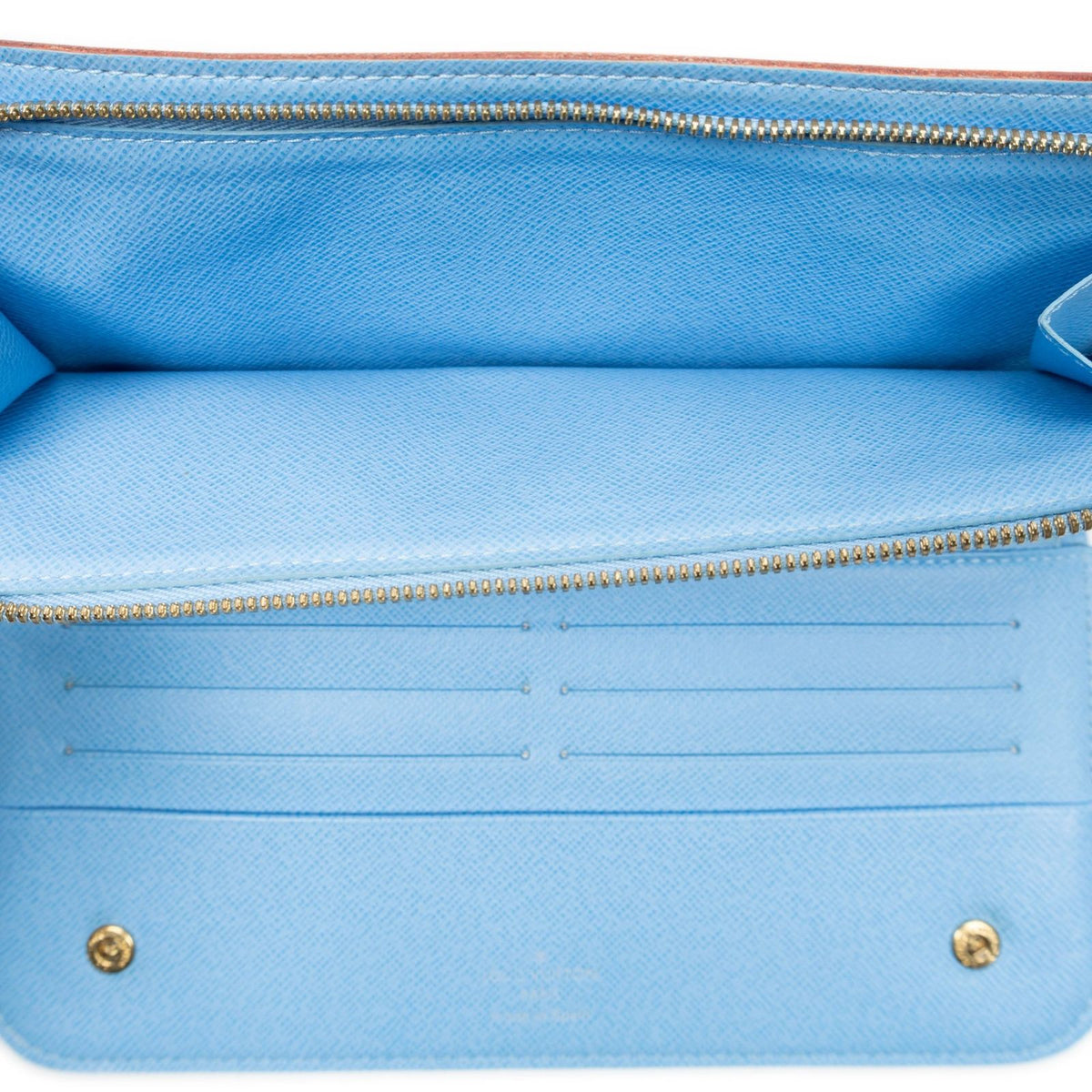 Louis Vuitton Portefeuille Insolite White Blue Multicolor Monogram Wallet — view 5