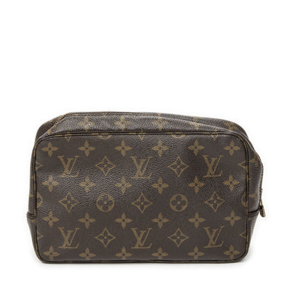 Louis Vuitton Toiletry Pouch Brown Monogram Canvas