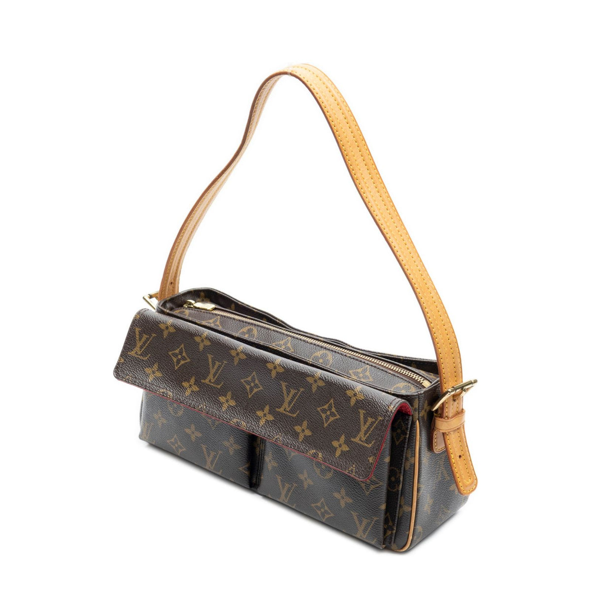 Louis Vuitton Viva City Brown Monogram Canvas Shoulder Bag — view 2