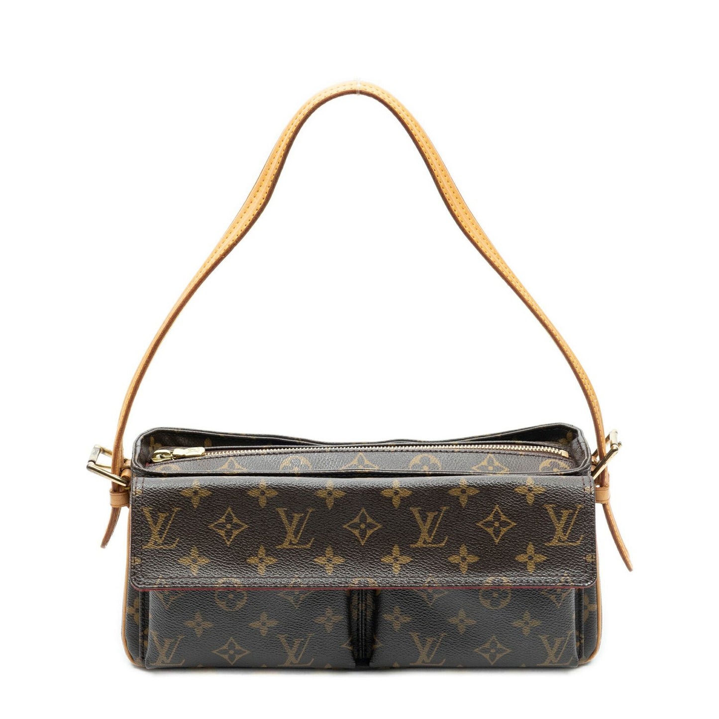 Louis Vuitton Viva City Brown Monogram Canvas Shoulder Bag