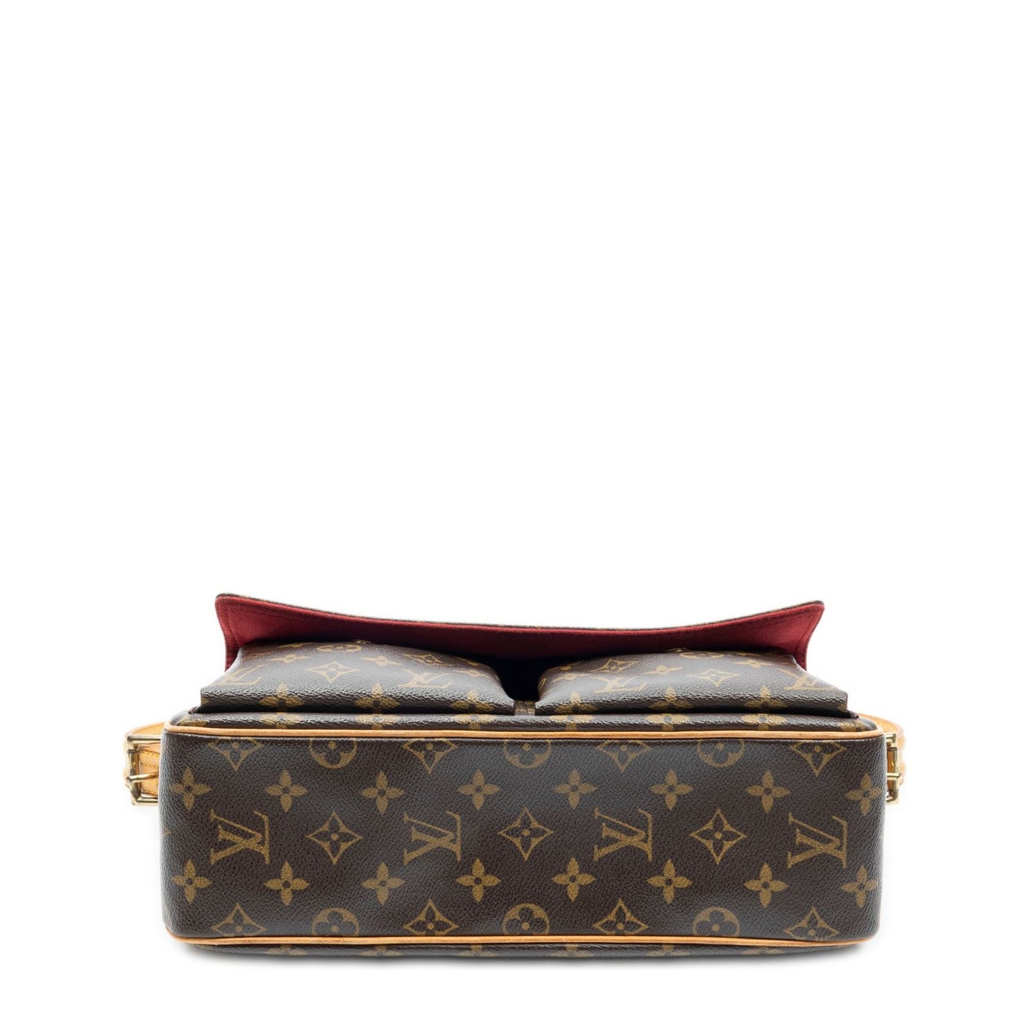 Louis Vuitton Viva City Brown Monogram Canvas Shoulder Bag — view 6