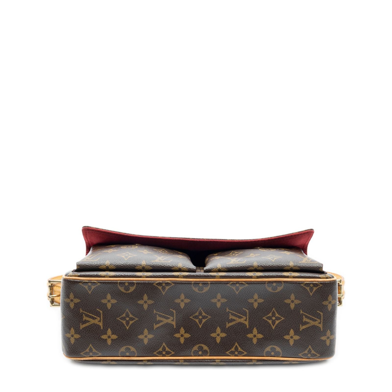 Louis Vuitton Viva City Brown Monogram Canvas Shoulder Bag — view 6