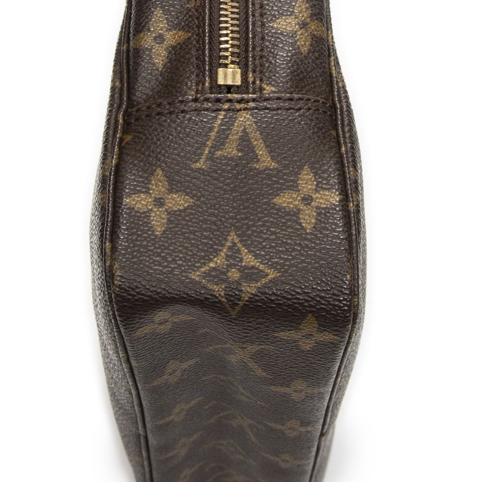 Louis Vuitton Toiletry Pouch Brown Monogram Canvas — view 7