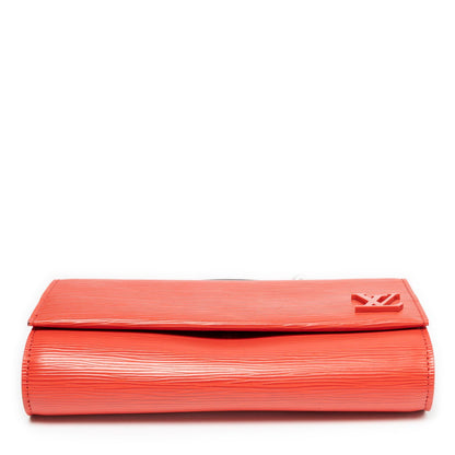 Louis Vuitton Pochette Cress Red Shoulder Bag Epi — view 6