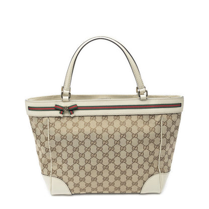 Gucci Mayfair Tote Beige GG Canvas