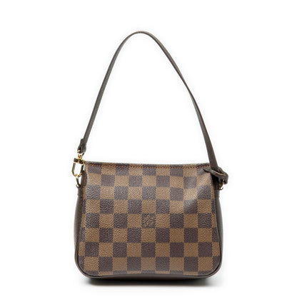 Louis Vuitton Trousse Makeup Pouch Brown Damier Ebene