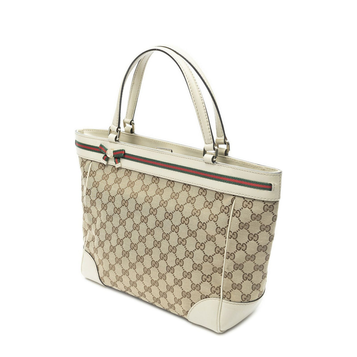 Gucci Mayfair Tote Beige GG Canvas — view 2