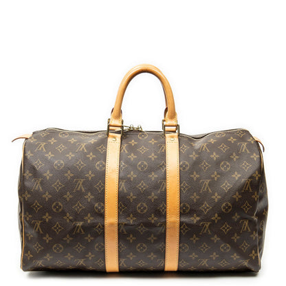 Louis Vuitton Keepall Brown Monogram Canvas — view 5