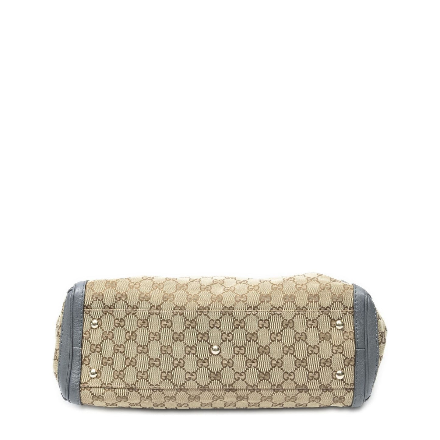 Gucci Falabella Tote Beige Gray GG Canvas — view 6
