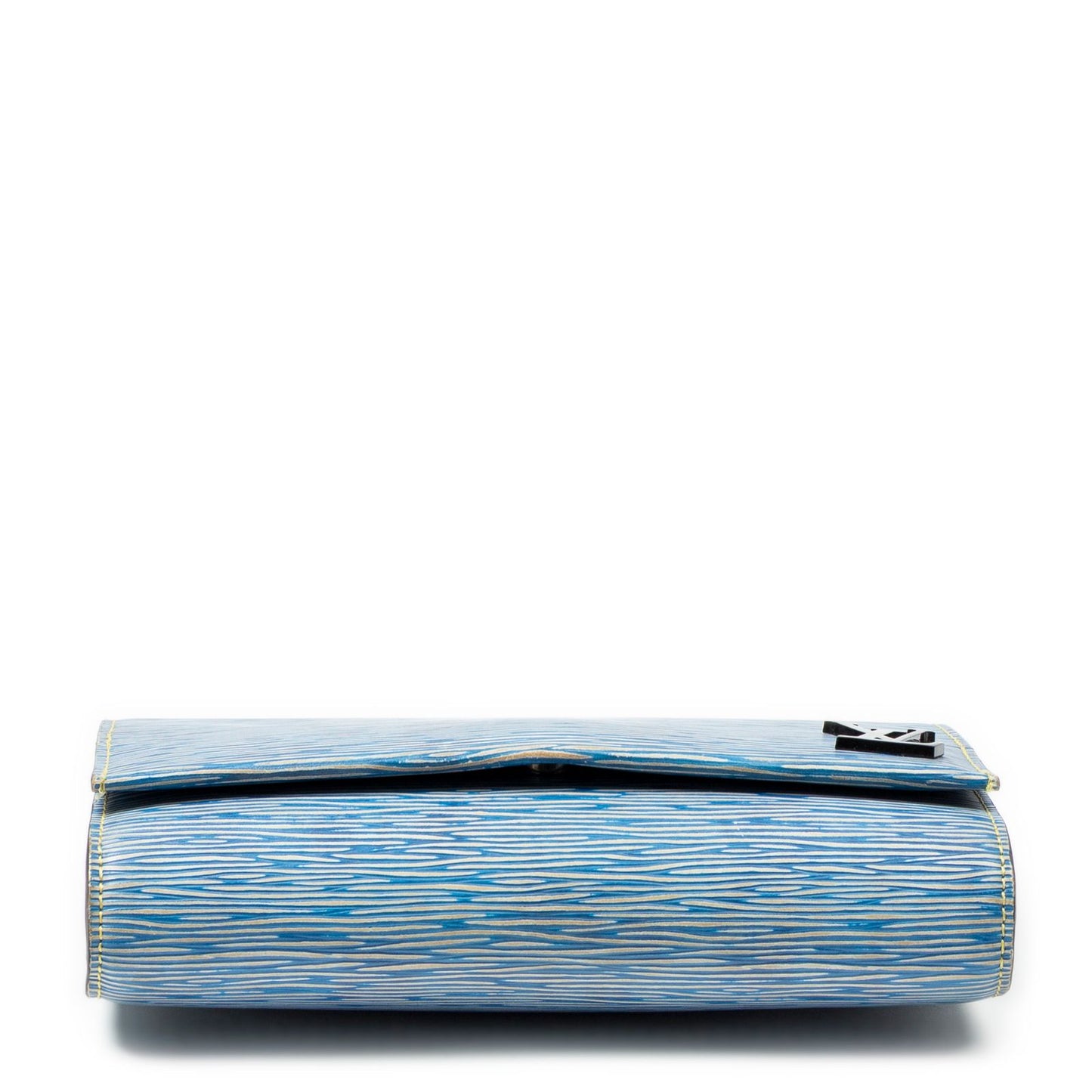 Louis Vuitton Pochette Cress Blue Black Denim Shoulder Bag — view 6