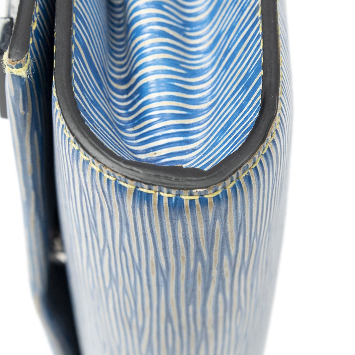 Louis Vuitton Pochette Cress Blue Black Denim Shoulder Bag — view 7