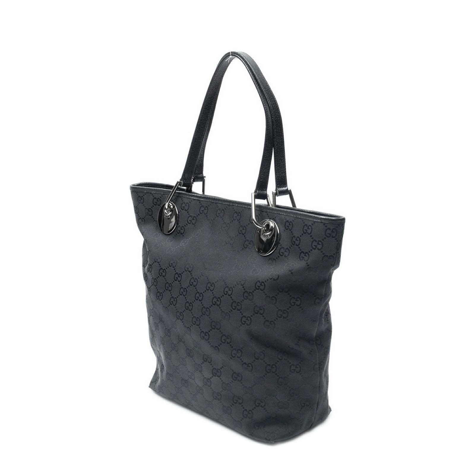 Gucci Eclipse Thor Tote Black GG Canvas — view 2