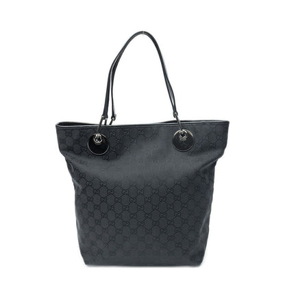Gucci Eclipse Thor Tote Black GG Canvas — view 5