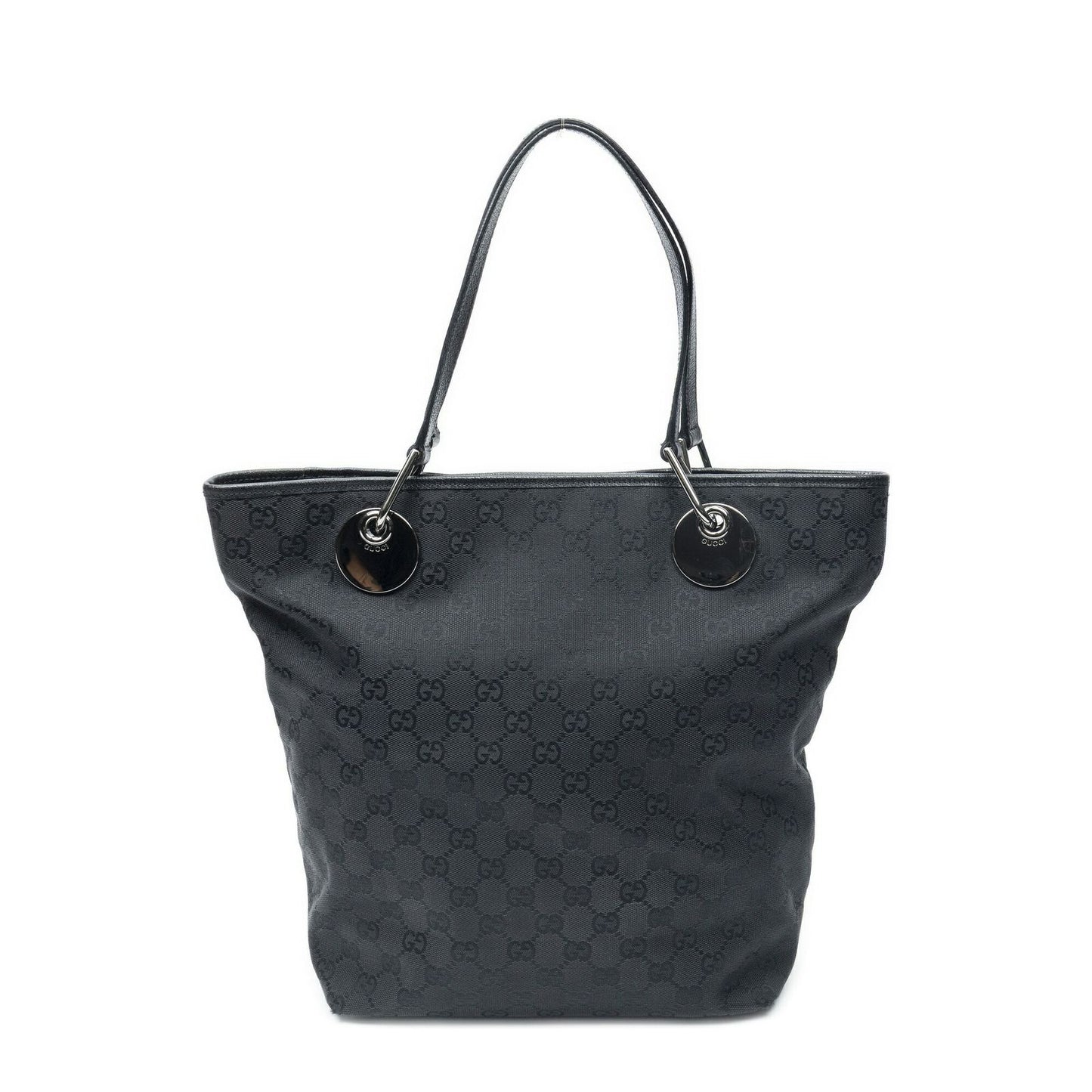 Gucci Eclipse Thor Tote Black GG Canvas