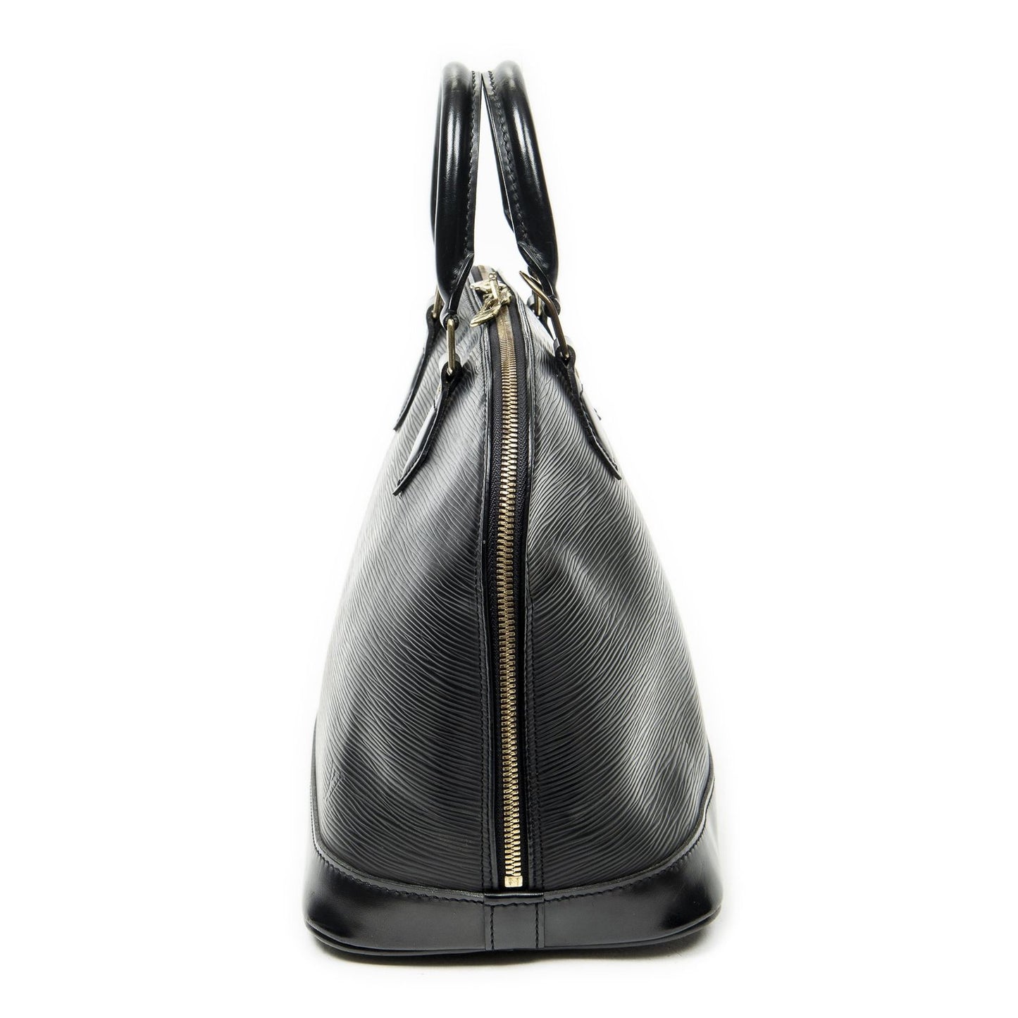 Louis Vuitton Alma Black Epi Handbag — view 3