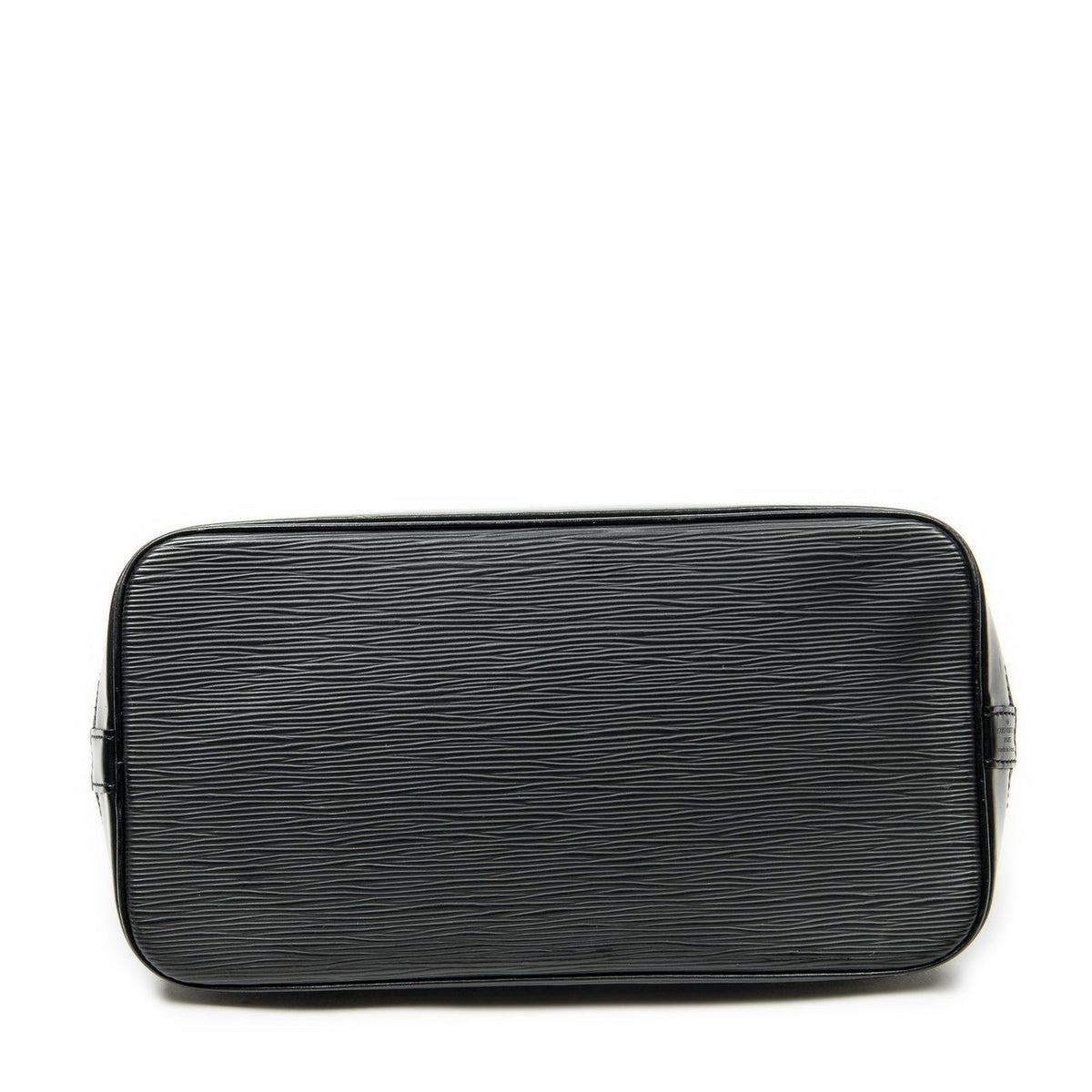 Louis Vuitton Alma Black Epi Handbag — view 6