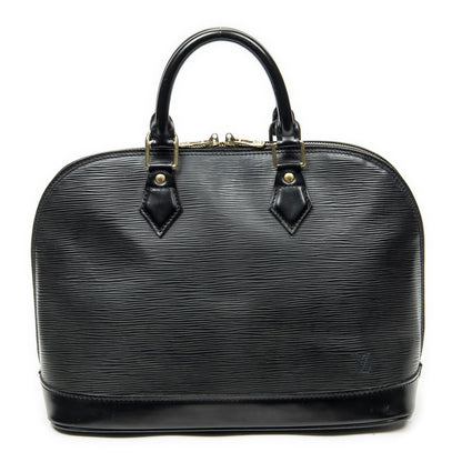 Louis Vuitton Alma Black Epi Handbag