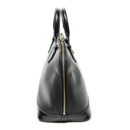Louis Vuitton Alma Black Epi Handbag — view 4
