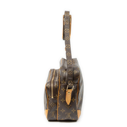 Louis Vuitton Neil Brown Monogram Canvas Shoulder Bag — view 3