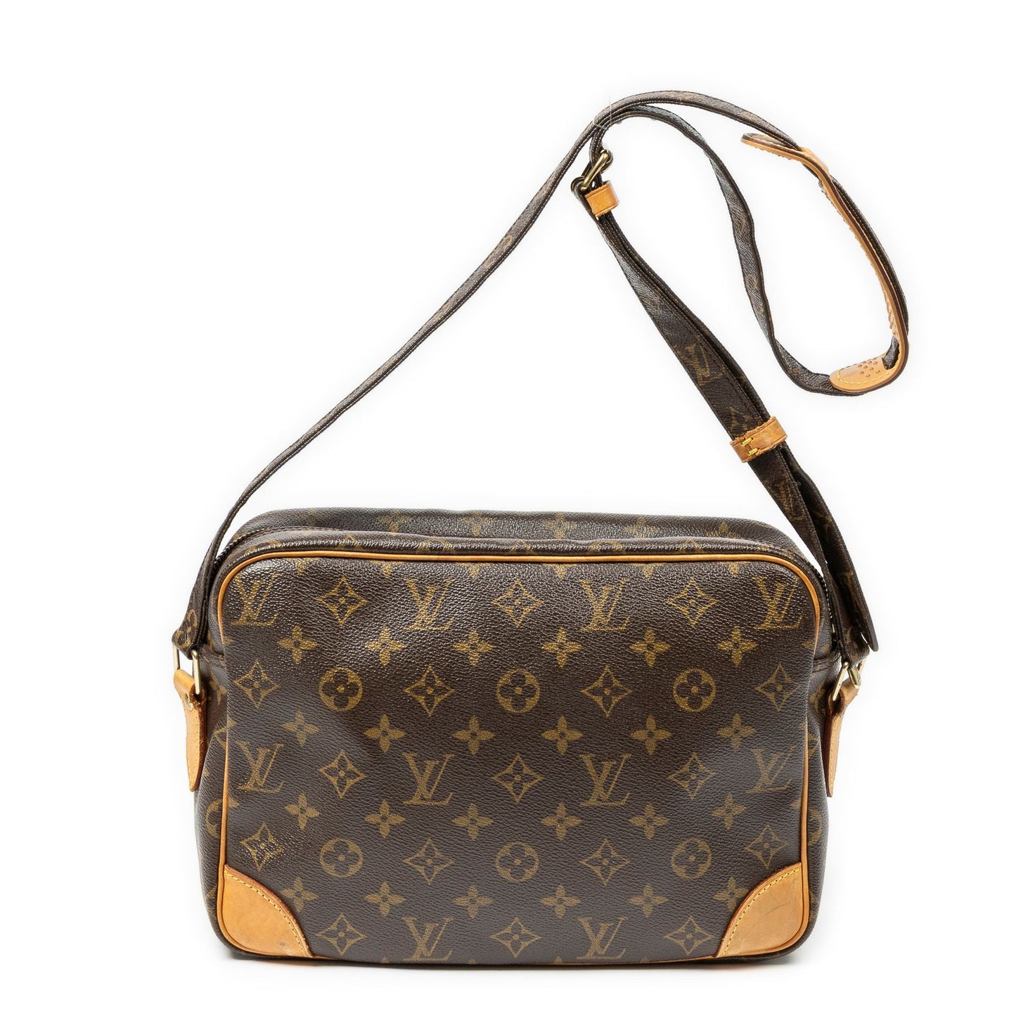 Louis Vuitton Neil Brown Monogram Canvas Shoulder Bag — view 5