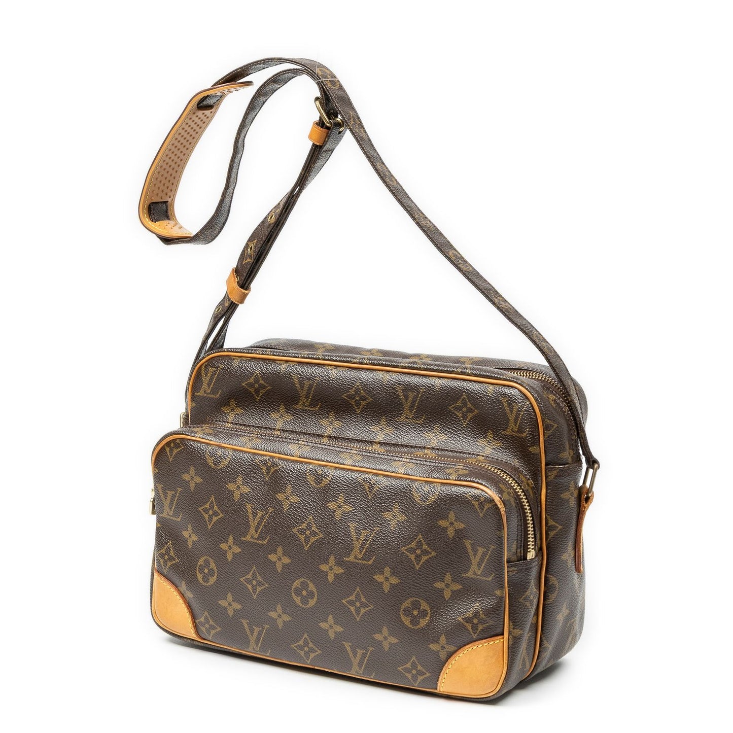 Louis Vuitton Neil Brown Monogram Canvas Shoulder Bag — view 2