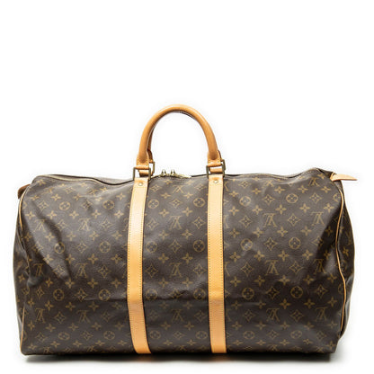Louis Vuitton Keepall Brown Monogram Canvas — view 5
