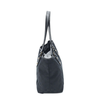 Gucci Small Web Jolicoeur Tote Black GG Canvas — view 3