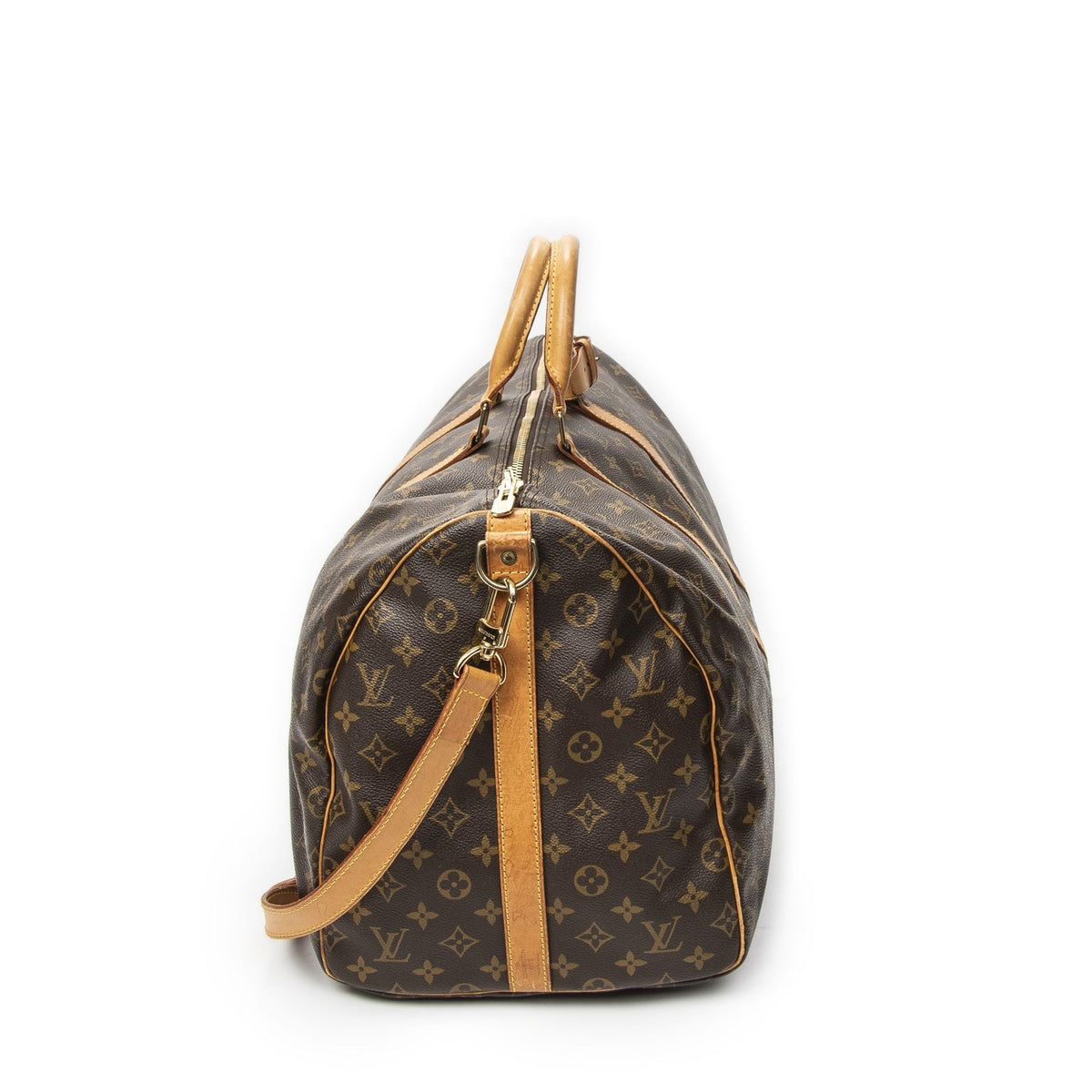 Louis Vuitton Keepall Bandouliere Brown Monogram Canvas — view 4